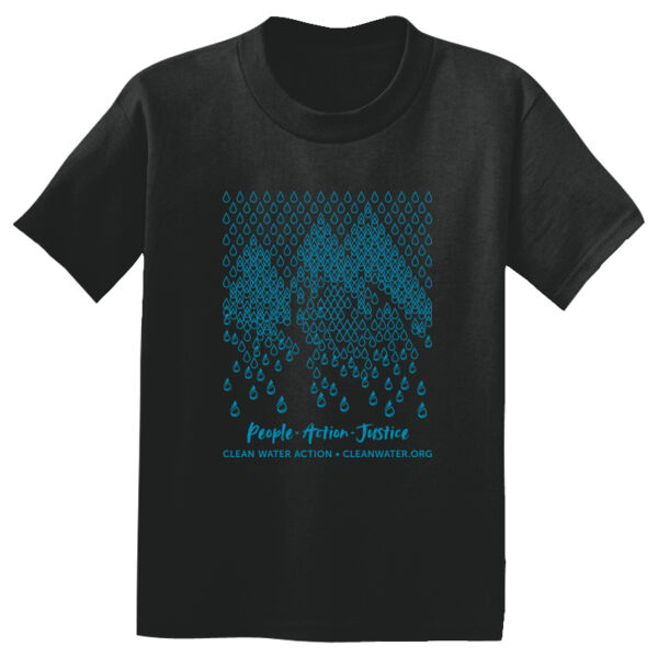 Youth Performance Short Sleeve Tee (Droplets) Thumbnail